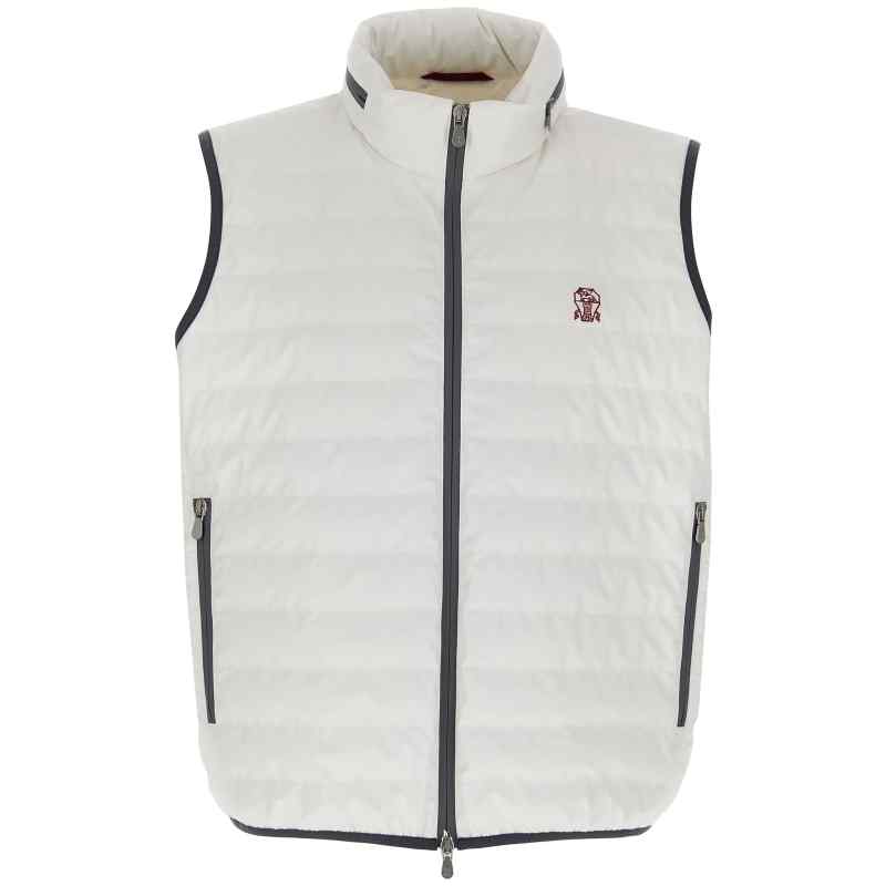 Brunello Cucinelli Logo Vest