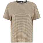 Brunello Cucinelli Shiny Collar Detail T-shirt