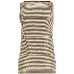 Brunello Cucinelli Shiny Collar Detail Top