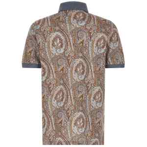 Etro Arnica Paisley Polo Shirt