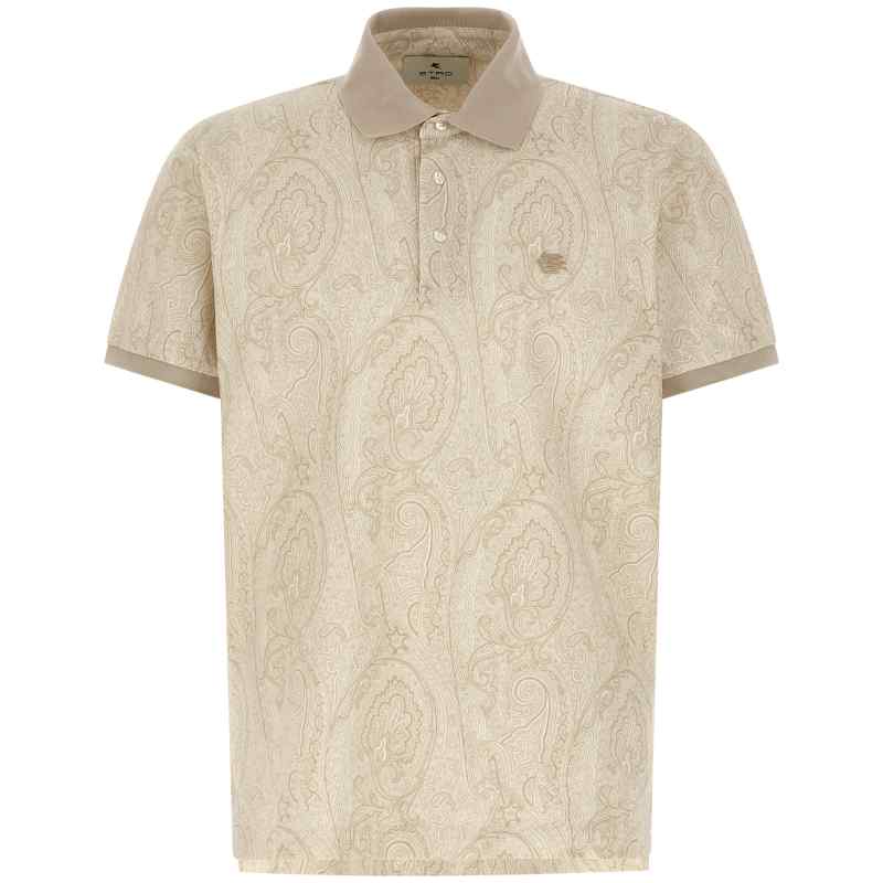 Etro Paisley Polo Shirt Etro Paisley Polo Shirt