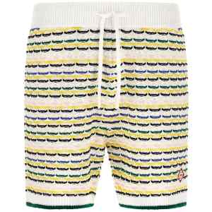 Casablanca Tuck Stitch Bermuda Shorts