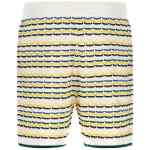 Casablanca Tuck Stitch Bermuda Shorts