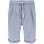 Brunello Cucinelli Linen And Wool Chevron Bermuda Shorts