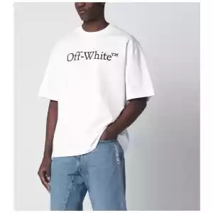 Off White Off-White™ White T-shirt with logo print