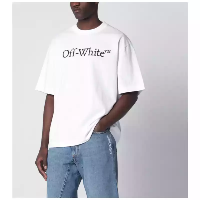 Off White Off-White™ White T-shirt with logo print
