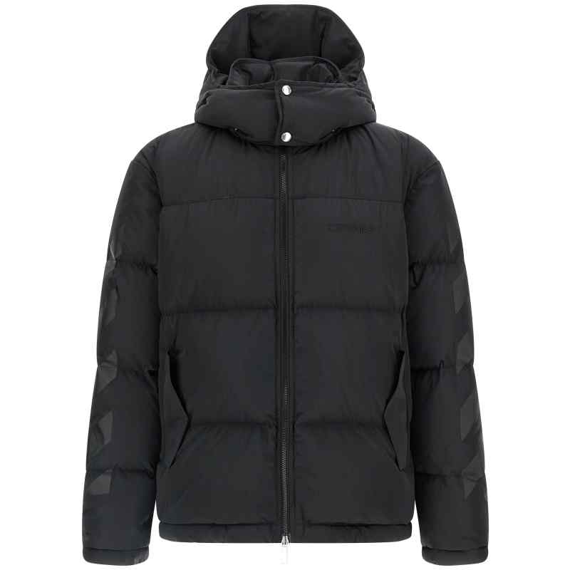 Off White Diagonal Arrow Down Jacket Off White Diagonal Arrow Down Jacket