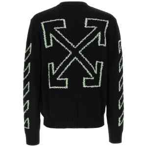 Off White Off-white Diag Outline Sweater