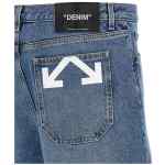 Off White Half Arrow Bermuda Shorts