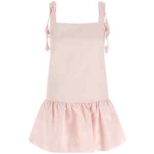 Self-Portrait Self Portrait Pink Flower Taffetà Dress