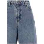 Self-Portrait Blue Barrel Leg Jeans