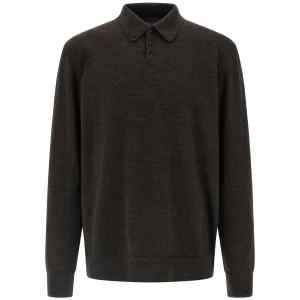 Maison Margiela Suede Patch Polo Shirt