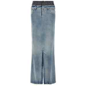 Maison Margiela Slits Denim Skirt