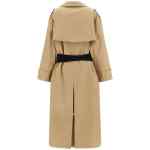 Mm6 Maison Margiela Trench Coat With Gloves