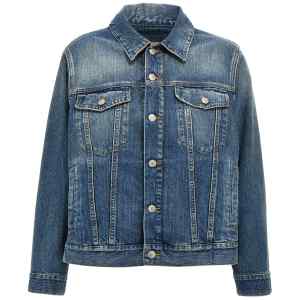 Mm6 Maison Margiela Layered Denim Jacket