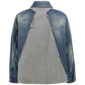 Mm6 Maison Margiela Layered Denim Jacket