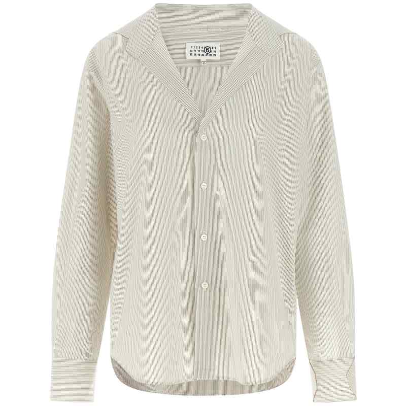 Mm6 Maison Margiela Trompe Loeil Collar Shirt