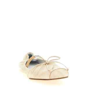 Mm6 Maison Margiela Square Toe Ballet Flats