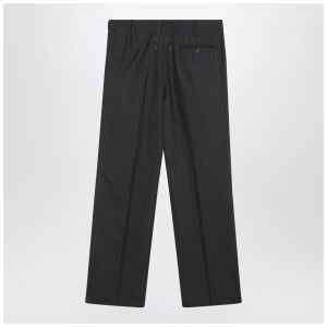 Maison Margiela Grey pinstripe wool trousers