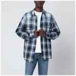 Dsquared2 Blue/white check patterned shirt