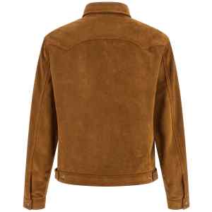 Dsquared2 Suede Boxy Shirt Jacket