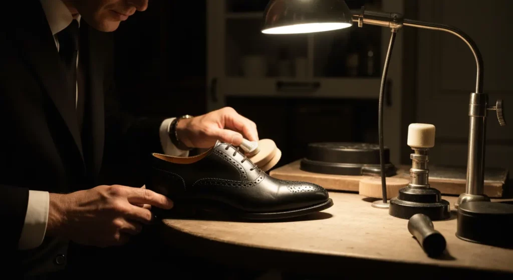 Men's Dress Shoe Care