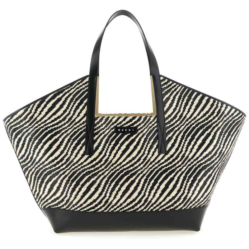 Marni Waves Shopping Bag