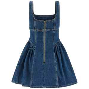 Self-Portrait Denim Mini Dress