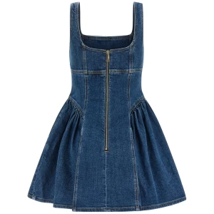 Self-Portrait Denim Mini Dress