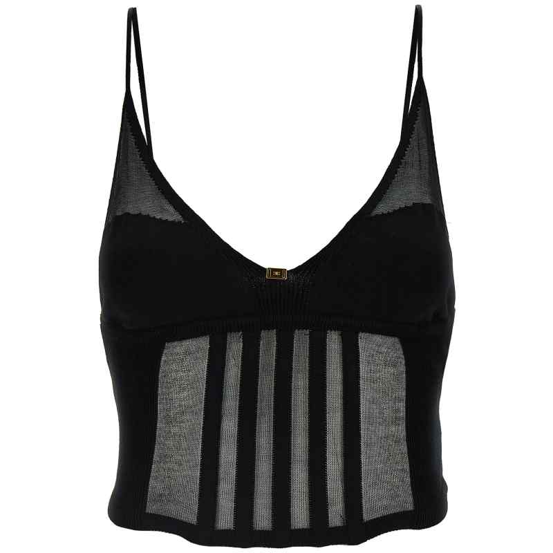 Elisabetta Franchi Transparent Top
