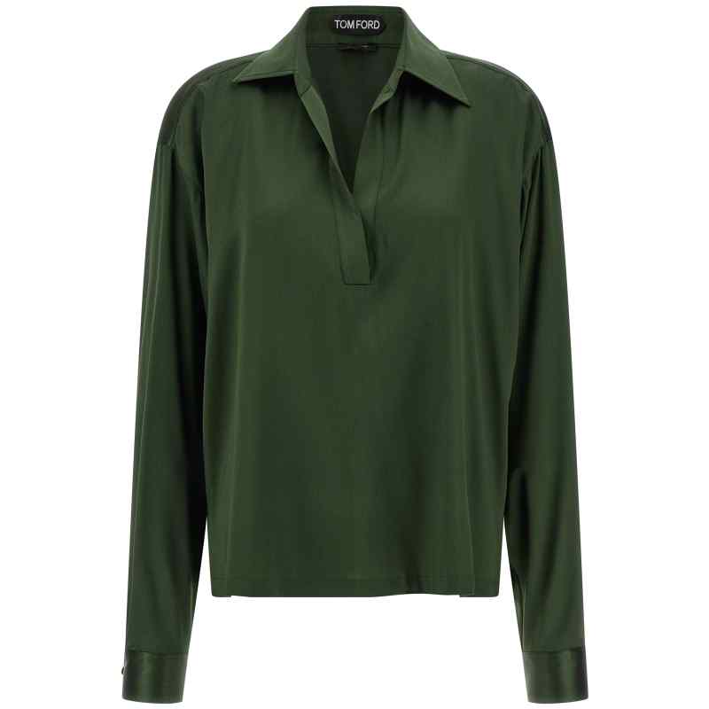 Tom Ford Silk Polo Shirt