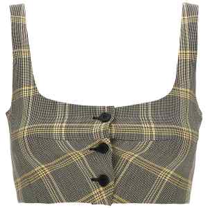Marni Top Cropped Check