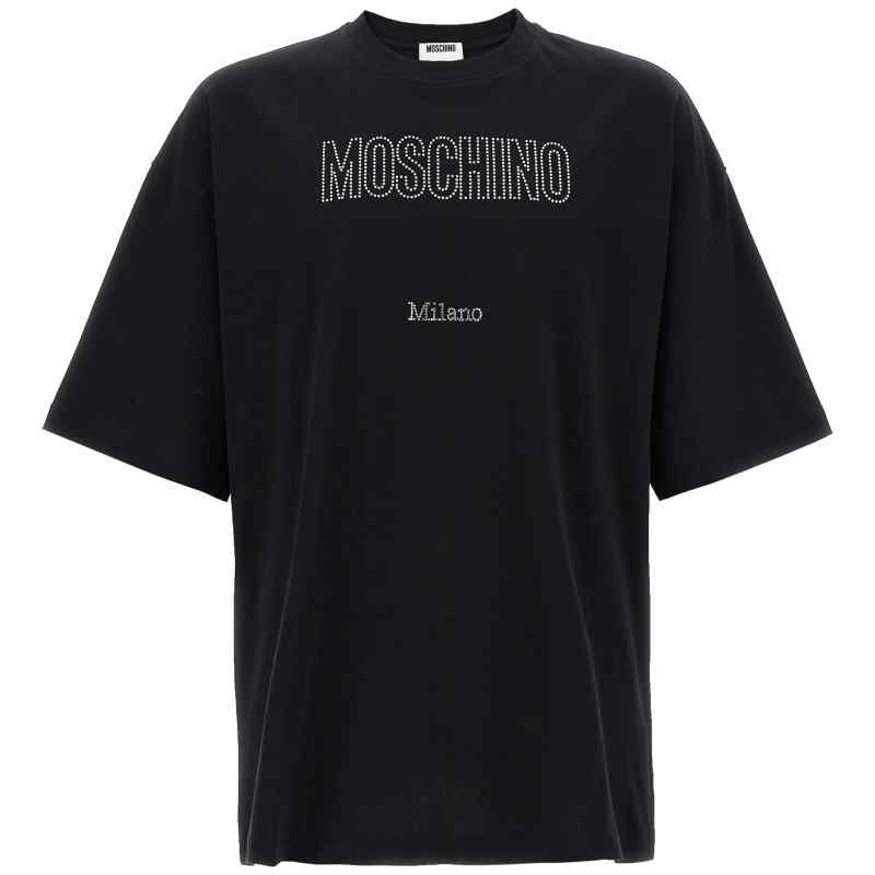 Moschino Rhinestone Logo T-shirt Moschino Rhinestone Logo T-shirt