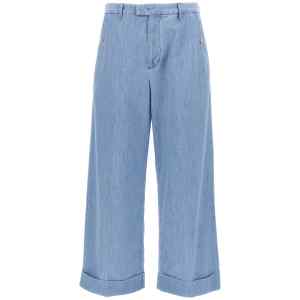 Valentino Garavani Turn-up Jeans
