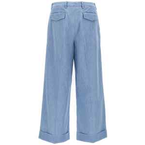 Valentino Garavani Turn-up Jeans