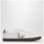 VEJA Volley sneakers in white/platinum leather