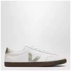 VEJA Volley sneakers in white/platinum leather