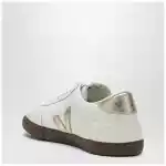 VEJA Volley sneakers in white/platinum leather