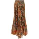 Etro Paisley Foliage Skirt