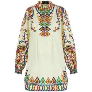 Etro Printed Poplin Dress