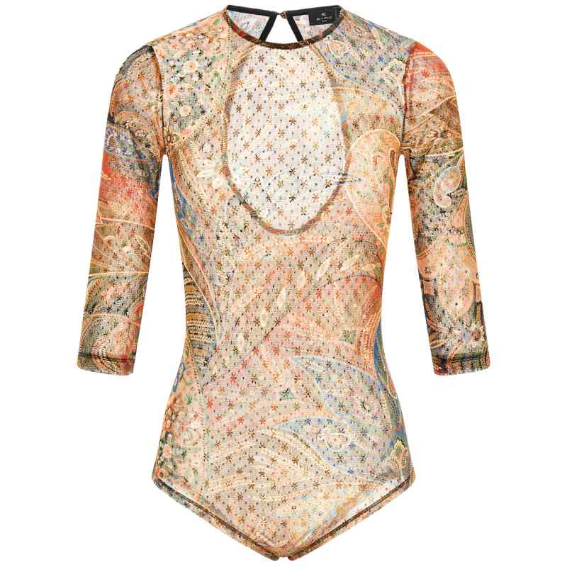 Etro Body Paisley Foliage