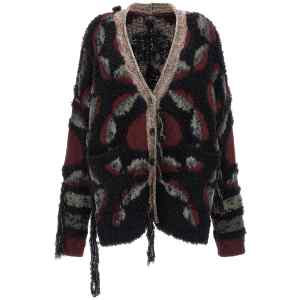 Etro Fringed Oversized Cardigan