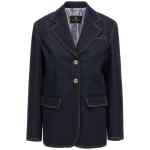 Etro Single-breasted Denim Blazer