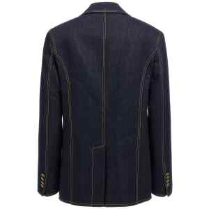 Etro Single-breasted Denim Blazer