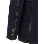 Etro Single-breasted Denim Blazer