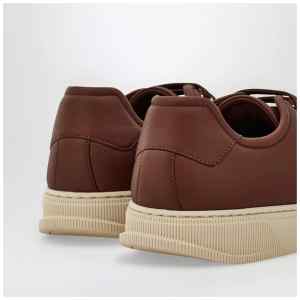 Ferragamo Brown leather sneakers