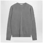 The Row Nian sweater in grey cashmere