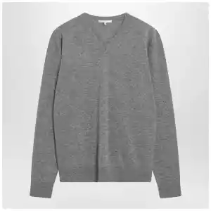 The Row Nian sweater in grey cashmere
