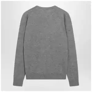 The Row Nian sweater in grey cashmere