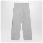 The Row Iven trousers in smoke grey silk blend